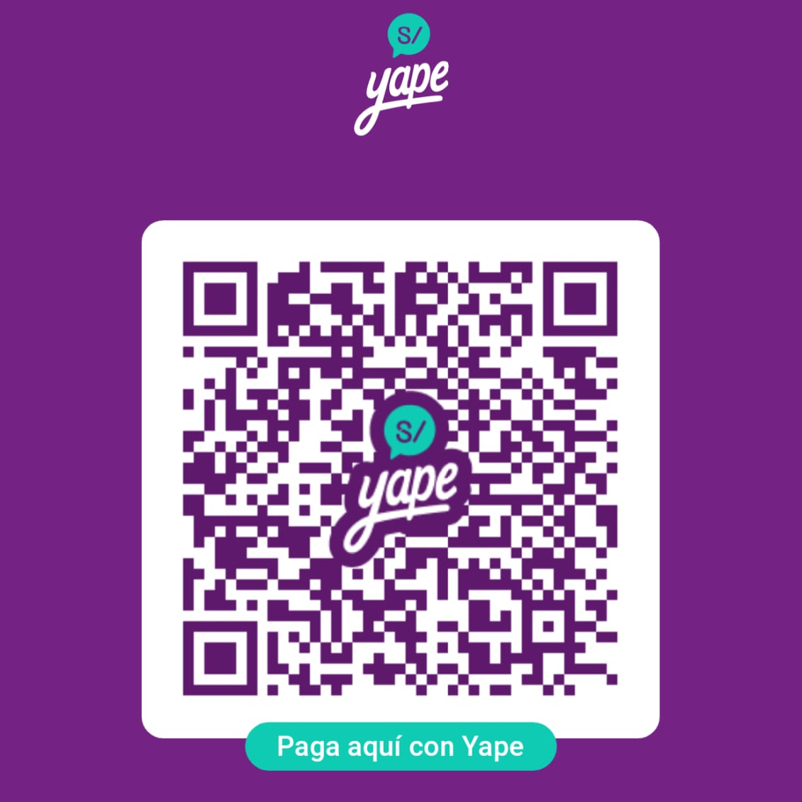 Código QR Yape